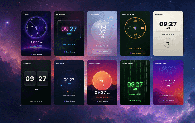 HADS - Clock Card preview